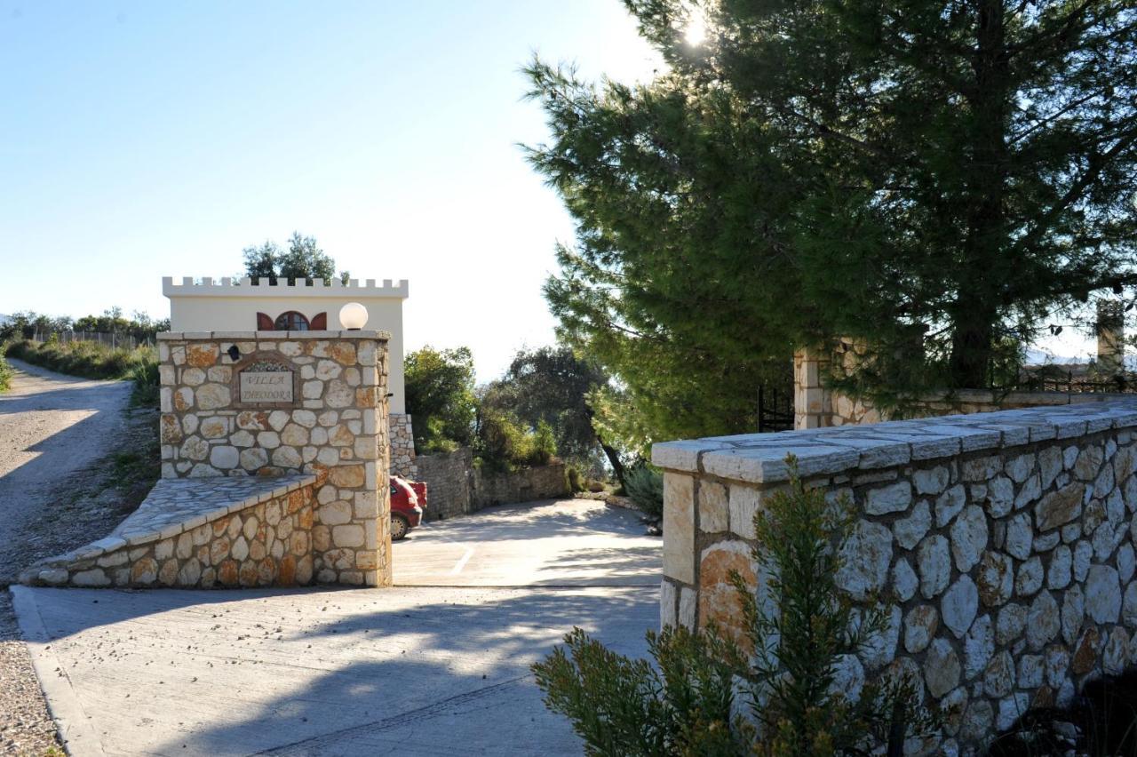 Villa Theodora View Apartments Polimnia Agios Georgios Pagon Zewnętrze zdjęcie